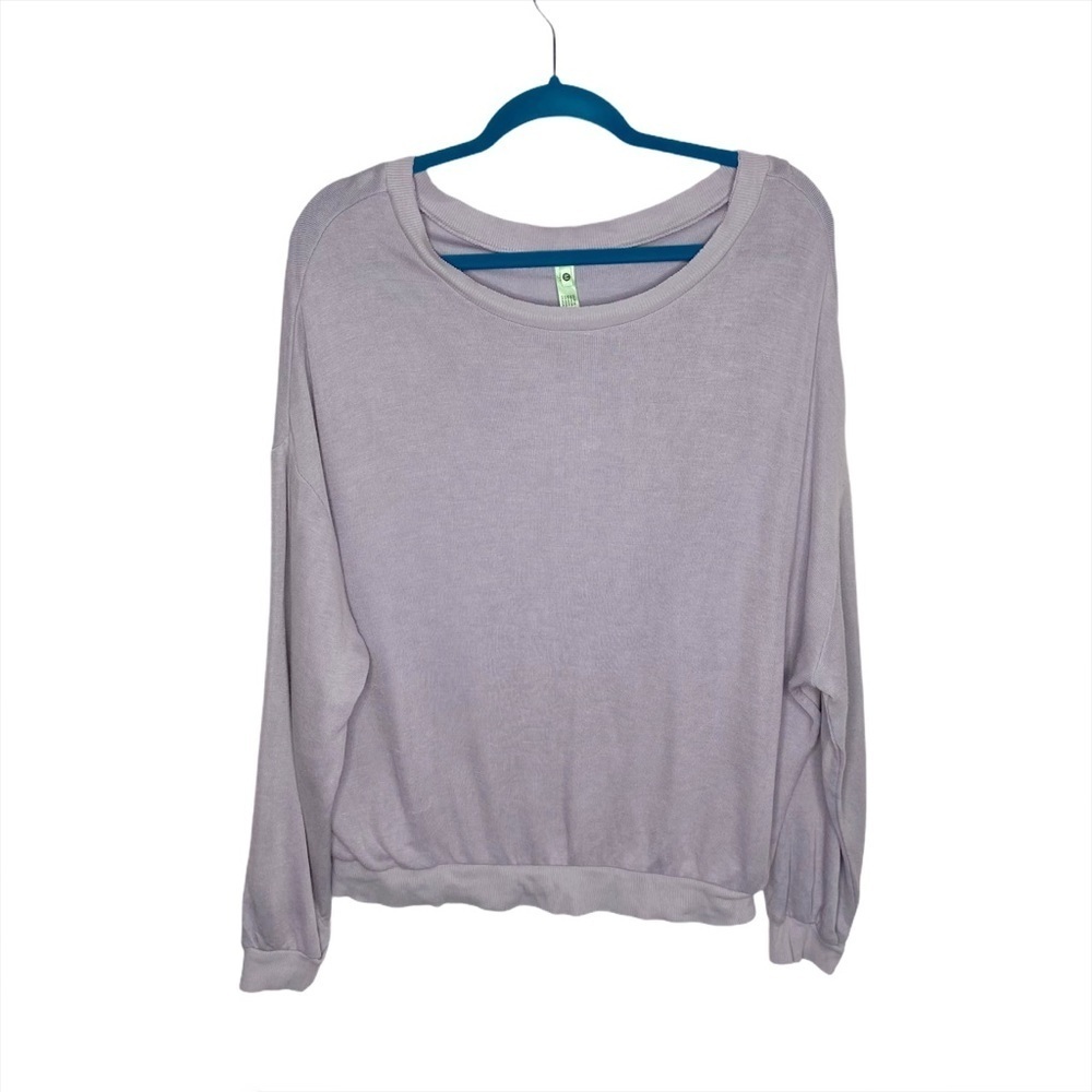 Honeydew Lavender Dolman Sleeve Comfy Knit Top